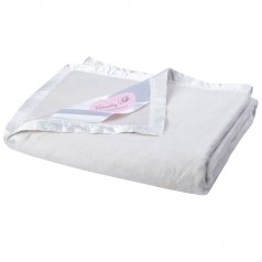 Mulberry SILK Cot Blanket with Satin Border